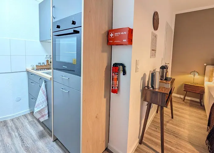 Westersuites - Cocoa - 1br Zentral Wlan 2 Betten Kueche *