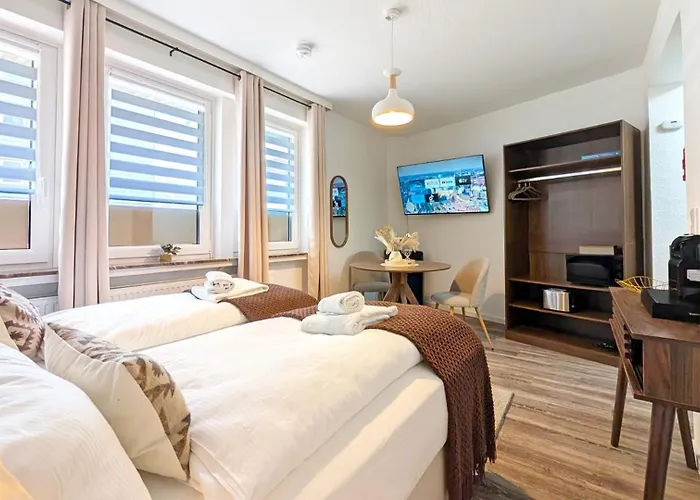 Westersuites - Cocoa - 1br Zentral Wlan 2 Betten Kueche Apartment Bremen