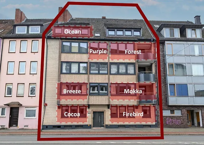 Westersuites - Cocoa - Zentral 1br Kueche Wlan Appartement